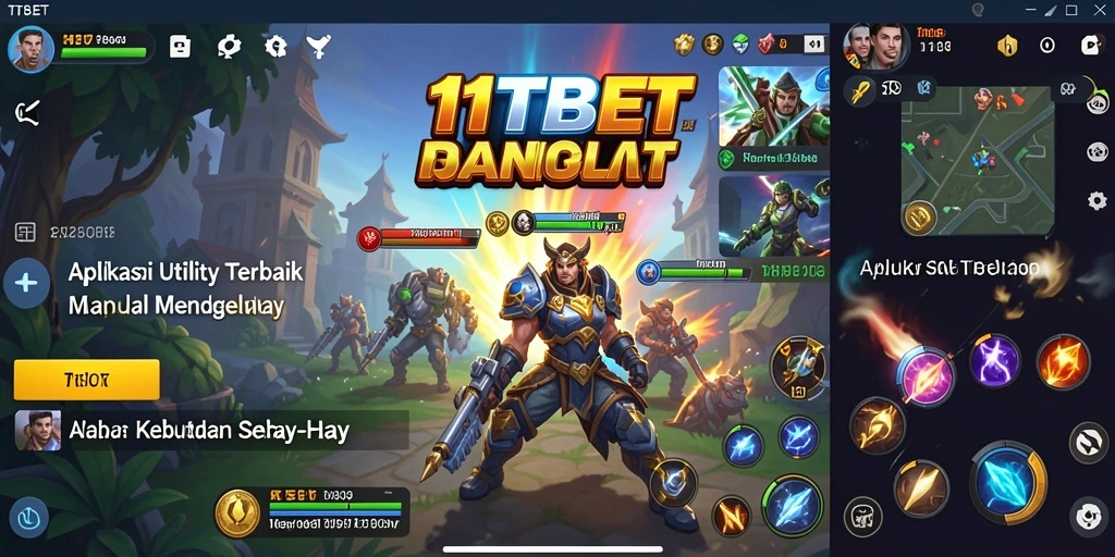 Screenshot aplikasi 11TBET menampilkan fitur manajemen tugas yang efektif.