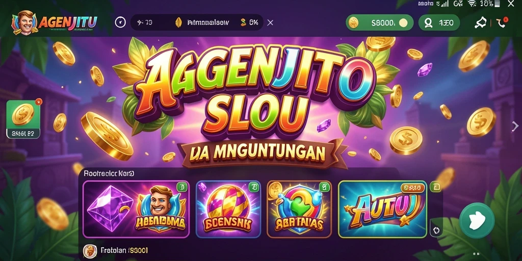 Tampilan gameplay AGENJITU yang menakjubkan dan memikat.