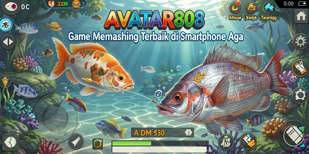 Tangkapan ikan yang fantastis dalam gameplay AVATAR808 yang menarik.