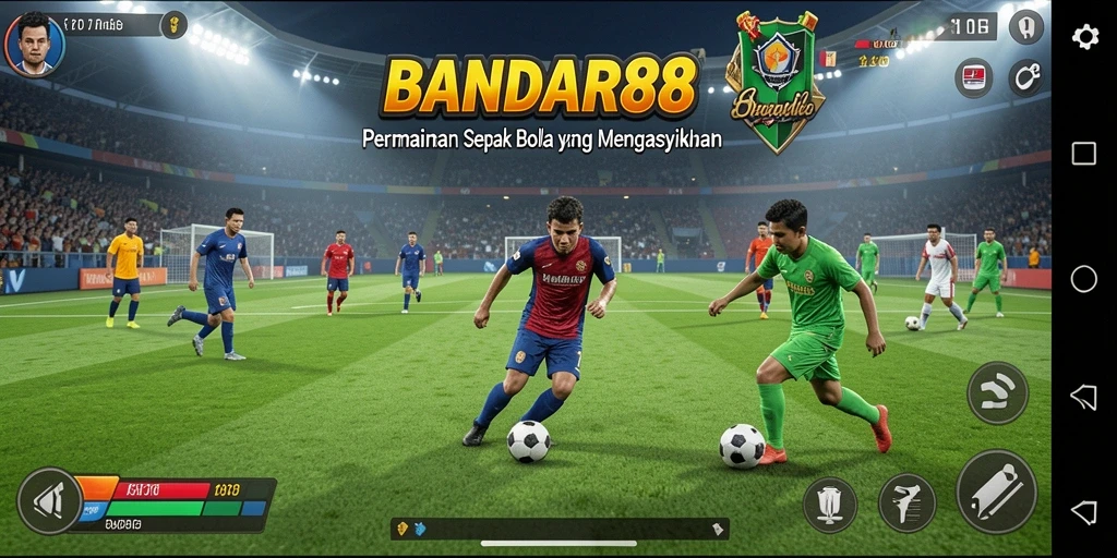 Tampilan gameplay mendebarkan dalam BANDAR88.