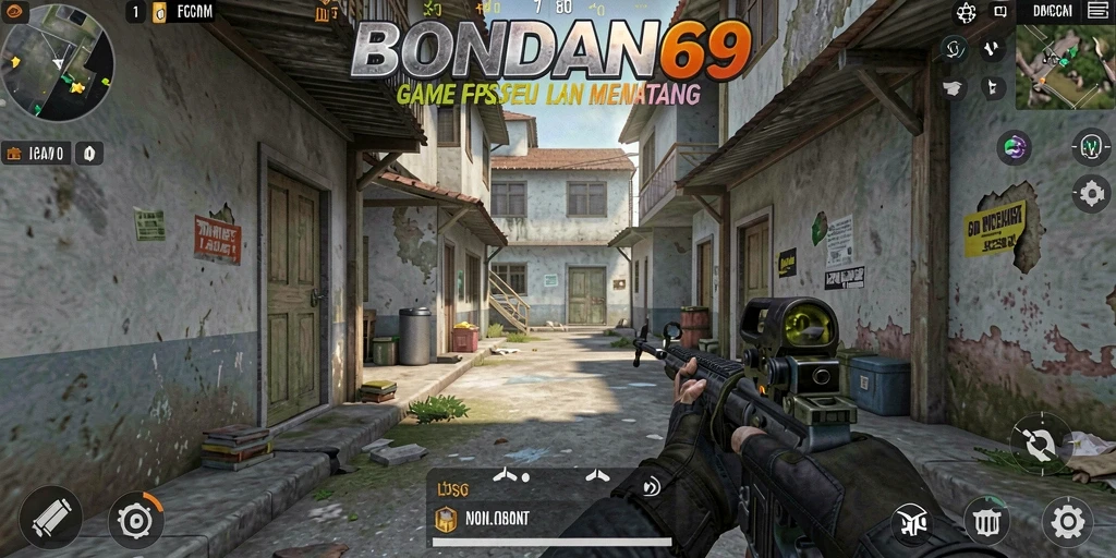 Tangkapan layar yang menunjukkan aksi seru dalam BONDAN69.