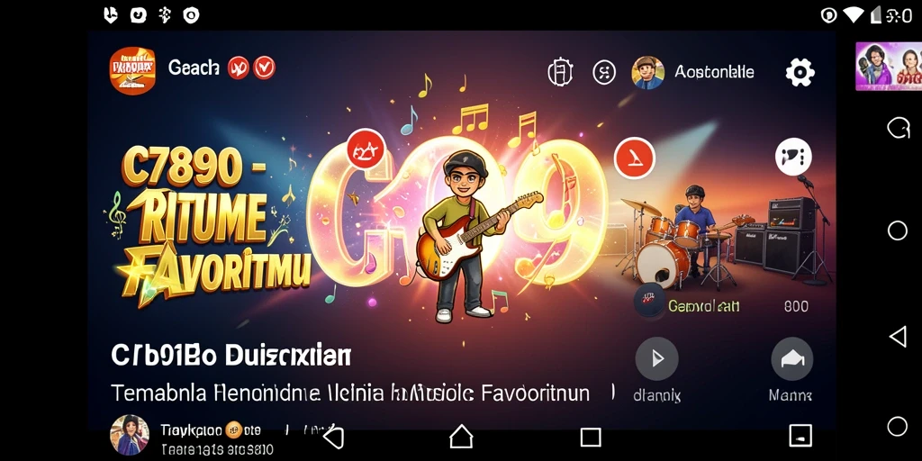 Tampilan gameplay interaktif C7890 yang penuh warna dan menarik.