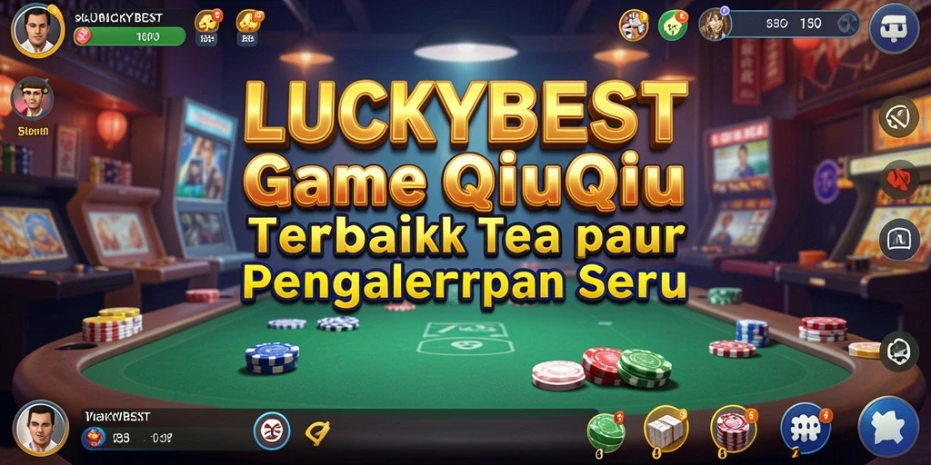 Screenshot menunjukkan gameplay QiuQiu yang menarik dan interaktif.
