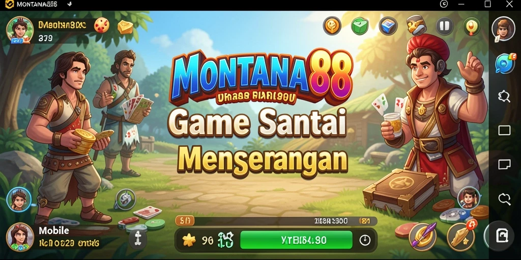 Screenshot MONTANA88 menunjukkan gameplay yang seru dan mudah dimainkan.