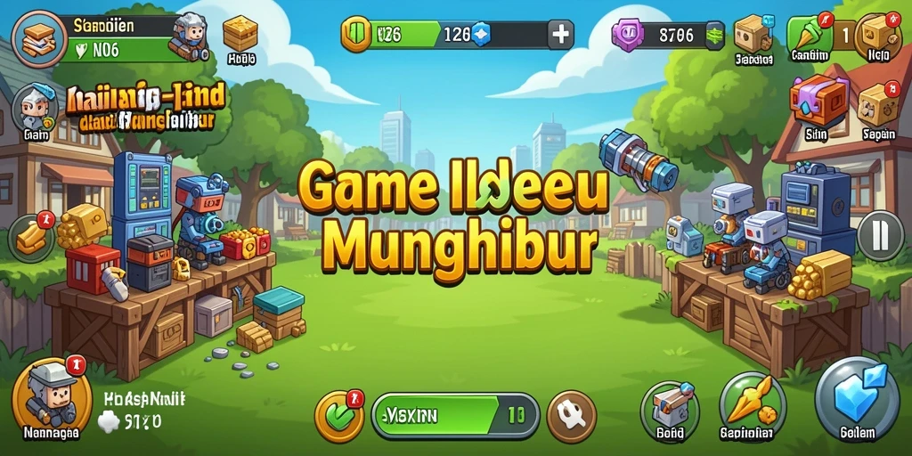 Tampilkan gameplay N06 yang menarik dengan strategi idle yang kreatif.