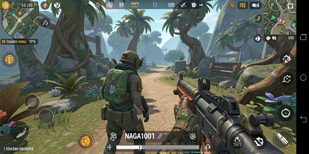 Tampilan aksi intens dalam gameplay NAGA1001 yang memikat.