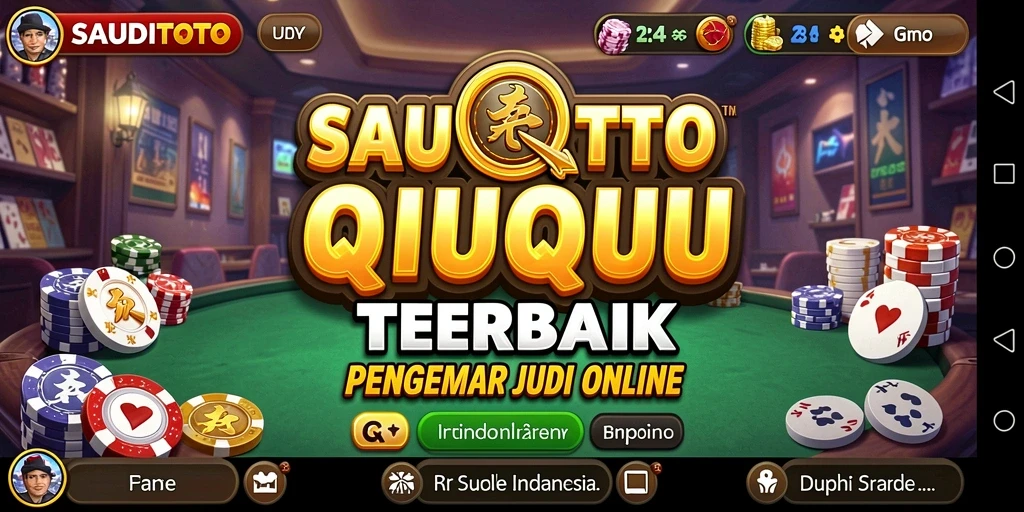 Screenshot gameplay QiuQiu di SAUDITOTO yang seru dan kompetitif.