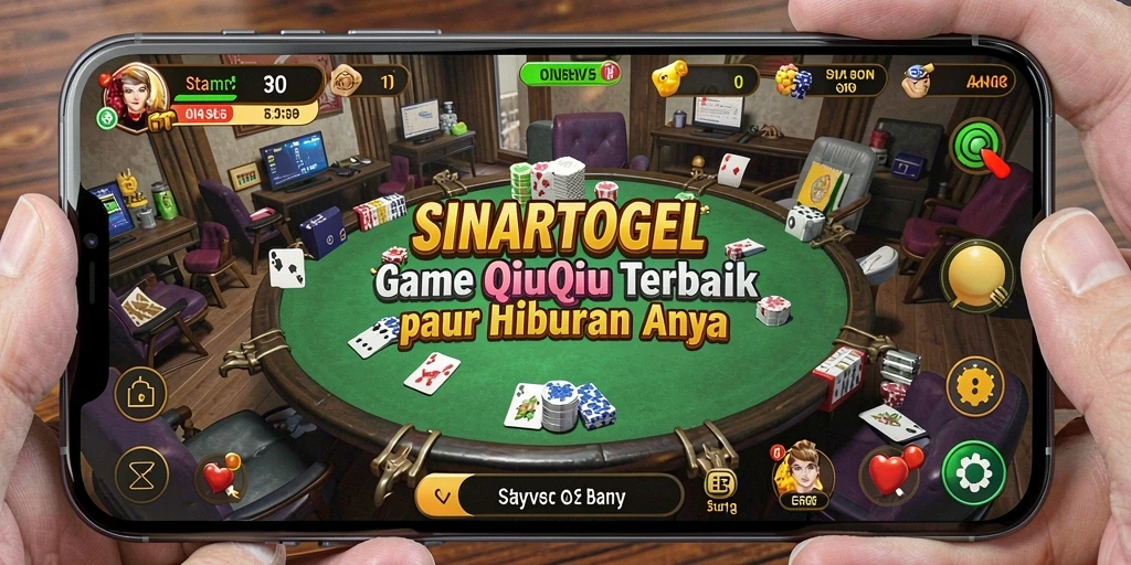 Tampilan menarik dari gameplay QiuQiu SINARTOGEL.