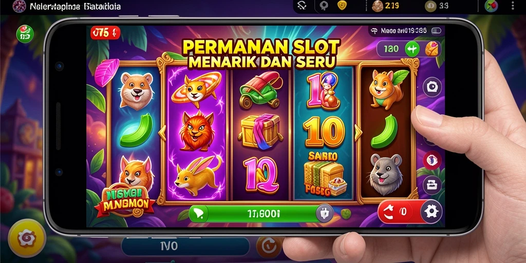 Screenshot utama T6 menampilkan gameplay seru dari permainan Slot.