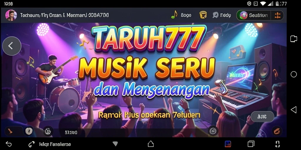 Tampilan gameplay TARUH777 yang penuh warna dan interaktif.