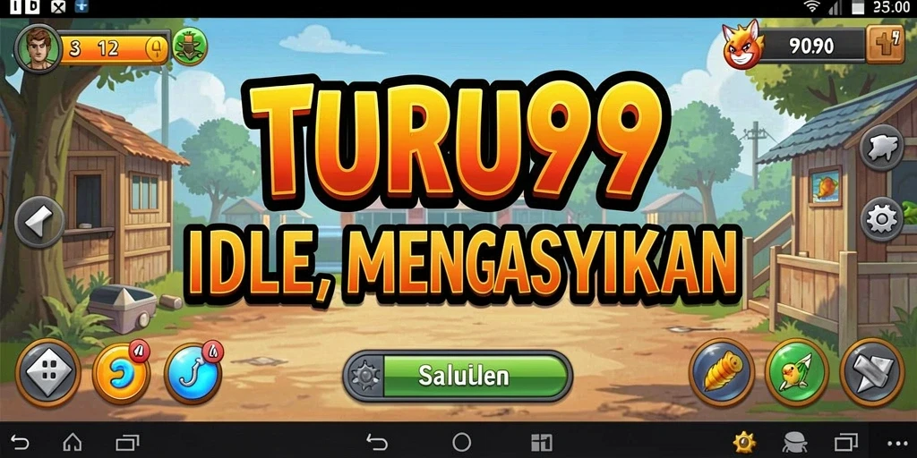 Tampilan gameplay TURU99 yang menarik dan menyenangkan.