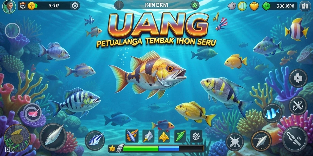 Tampilan gameplay UANG yang seru dan menantang.